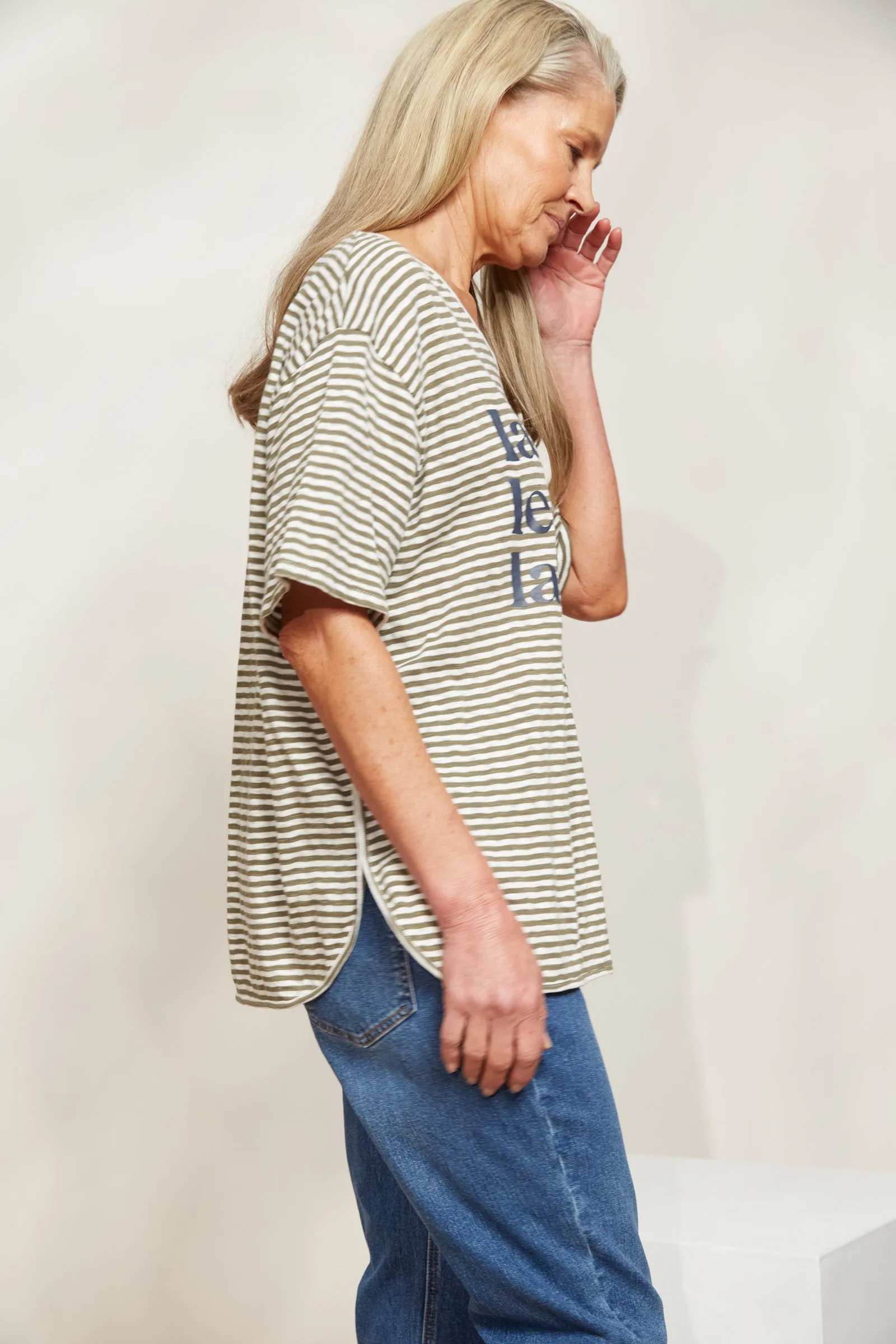 La Plage Tshirt - Khaki