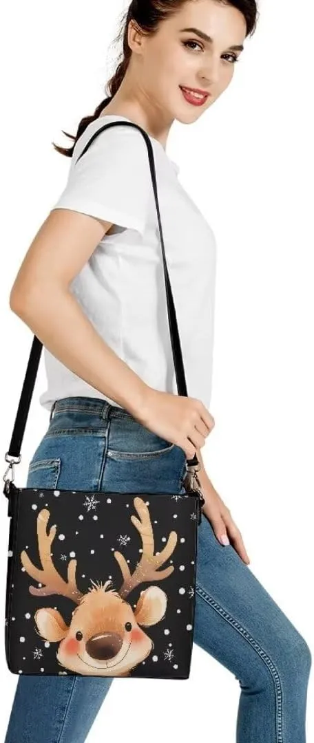 Leather Bucket Bags for Women Trendy Large Tote Bag Hobo Bags Lady Purses and Handbags Travel Cross Body Bag Purses
