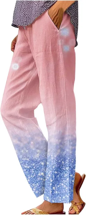 Printed Palazzo Pants