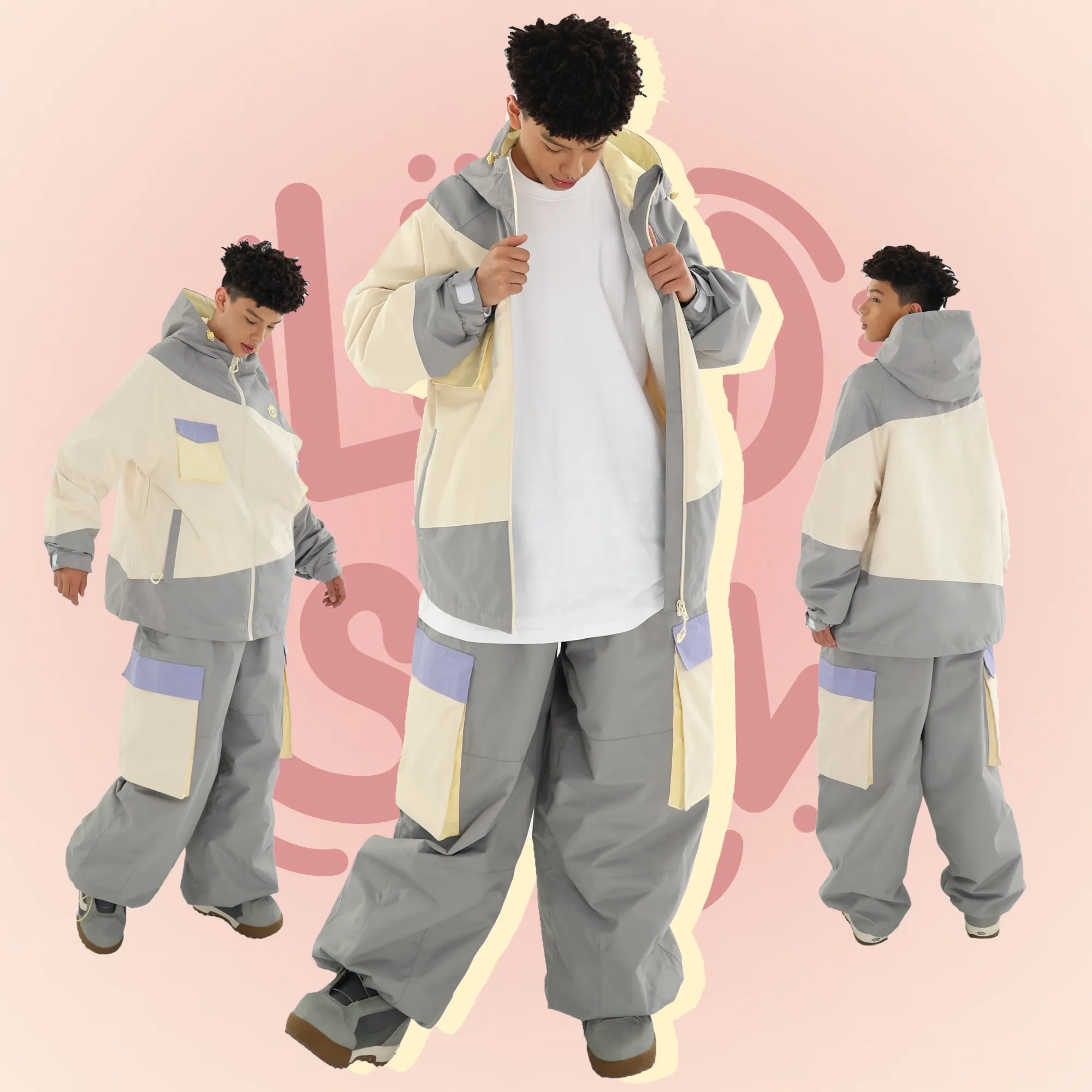 LMD Snow Foggy Forest Snowboard Jackts & Pants