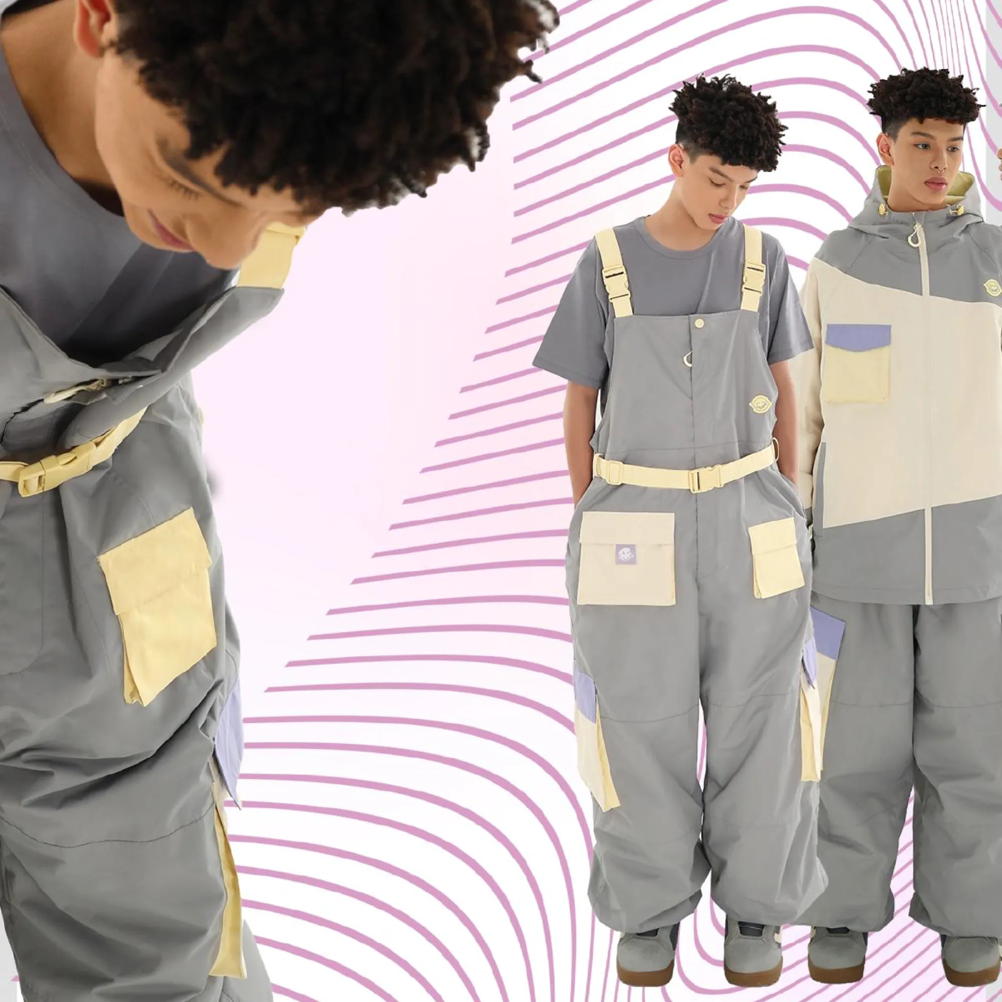 LMD Snow Foggy Forest Snowboard Jackts & Pants