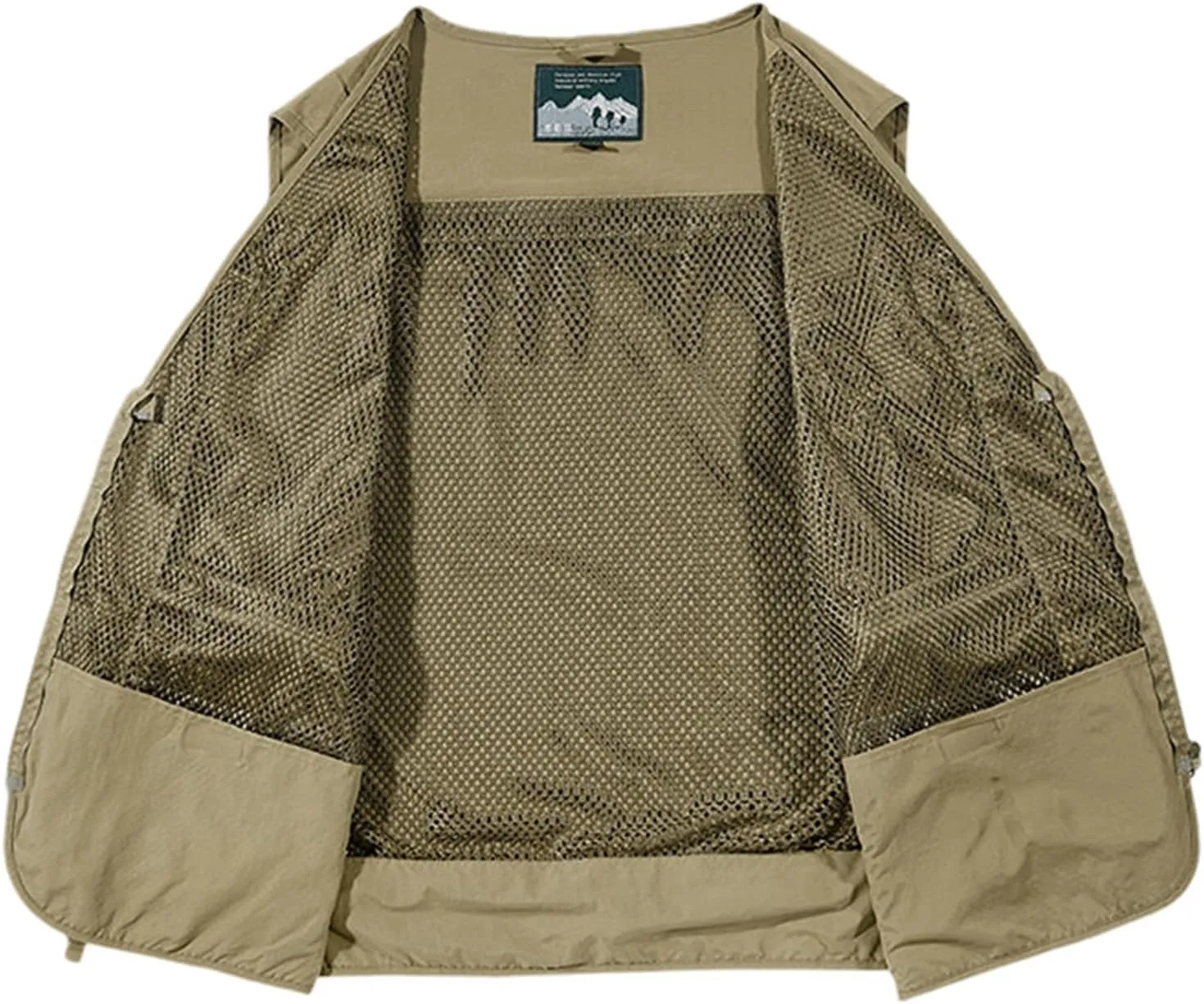 Men's & Youth Outdoor Fishing Vest,Work Safari Travel Photography Vests,Family Matching Hiking Waistcoat,12Years - Adult XXL
