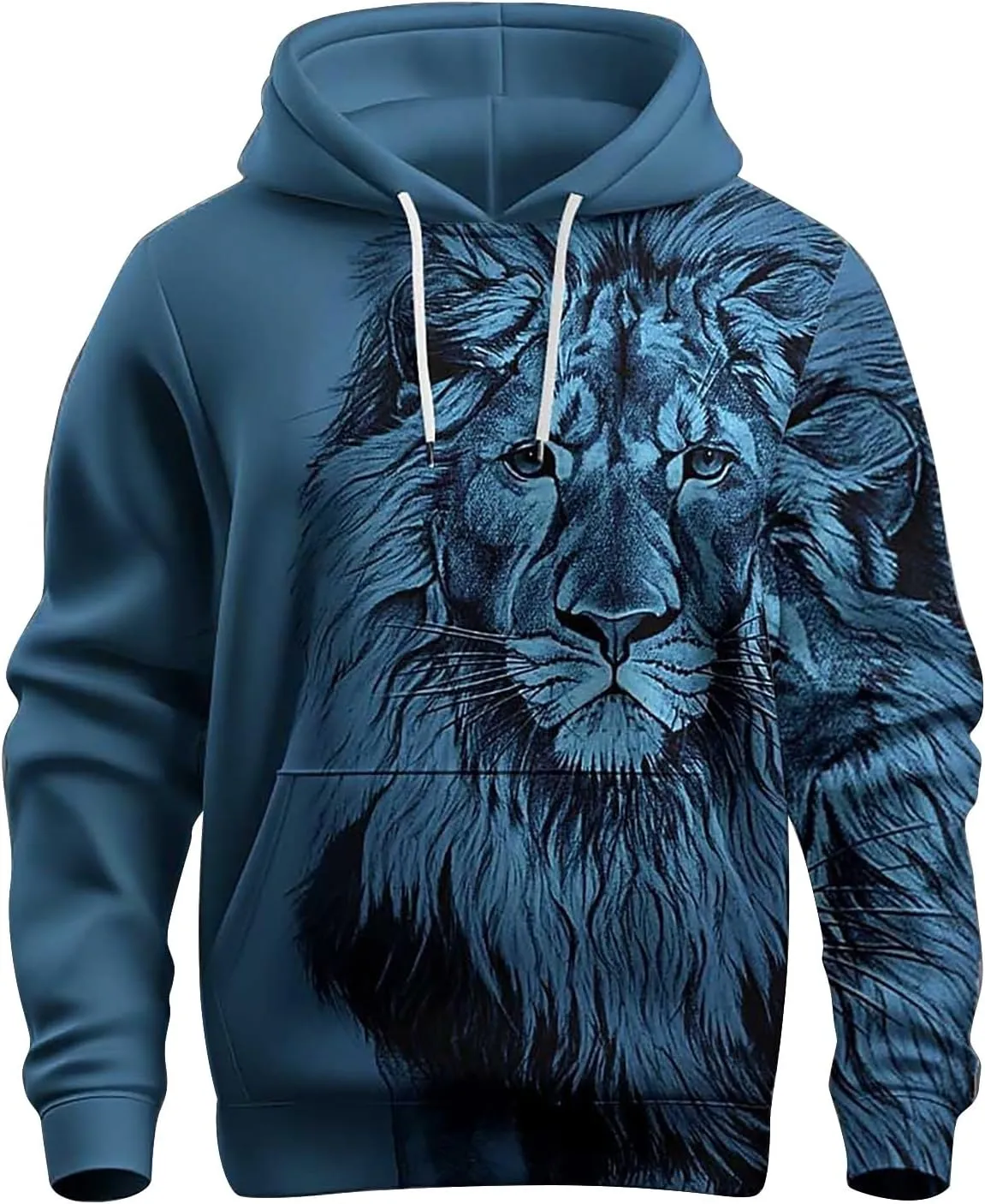 Men's Autumn Winter Top Blouse Slim Solid Hooded Sweater Top Autumn Pocket Winter Sleeve Mens Rash Guard Long Sleeve