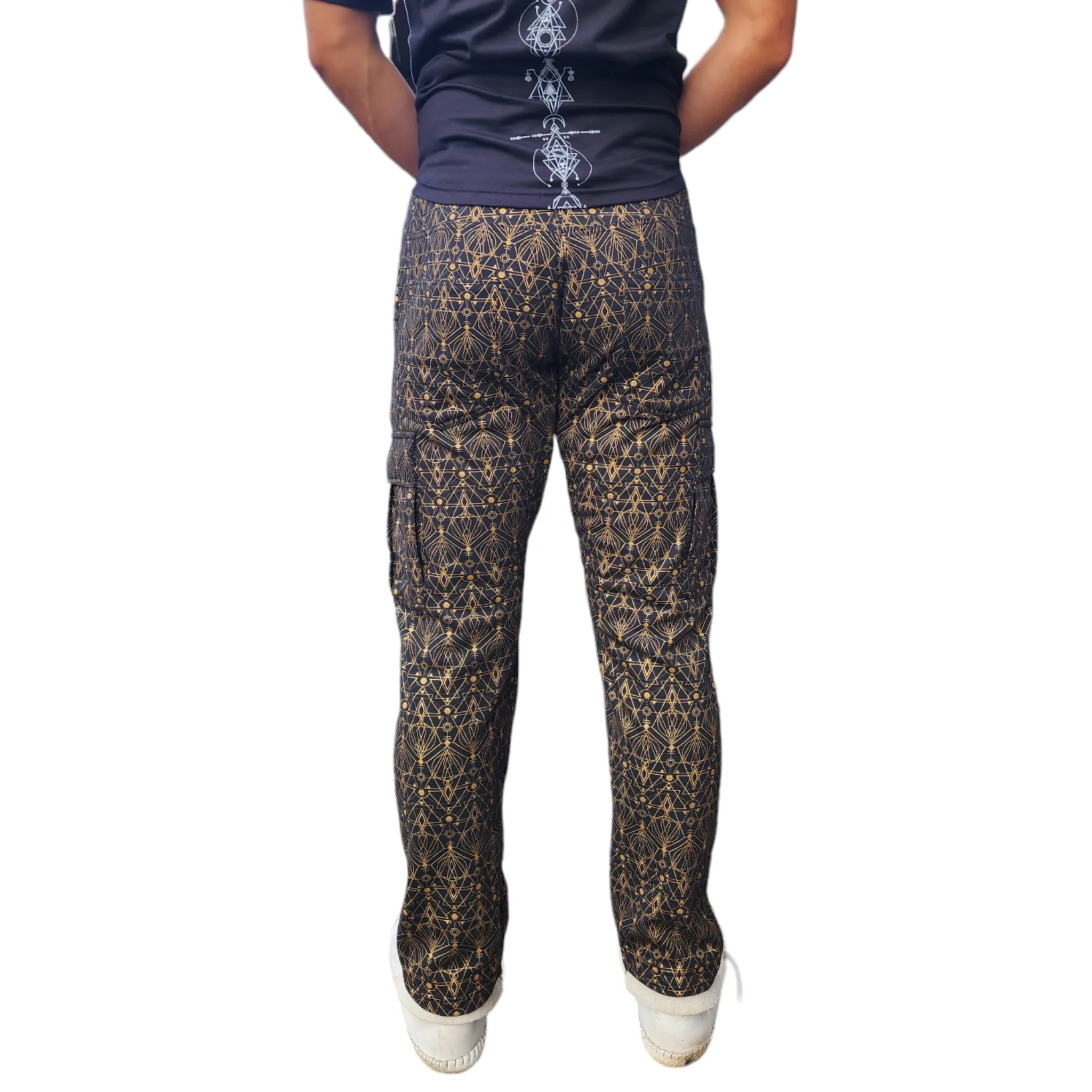 Men's Cargo pants with Nova print