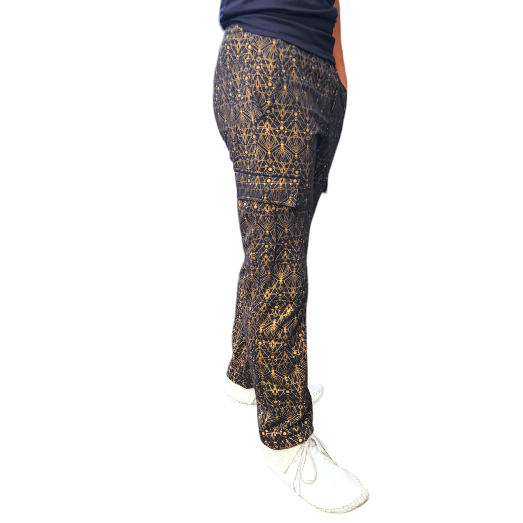 Men's Cargo pants with Nova print