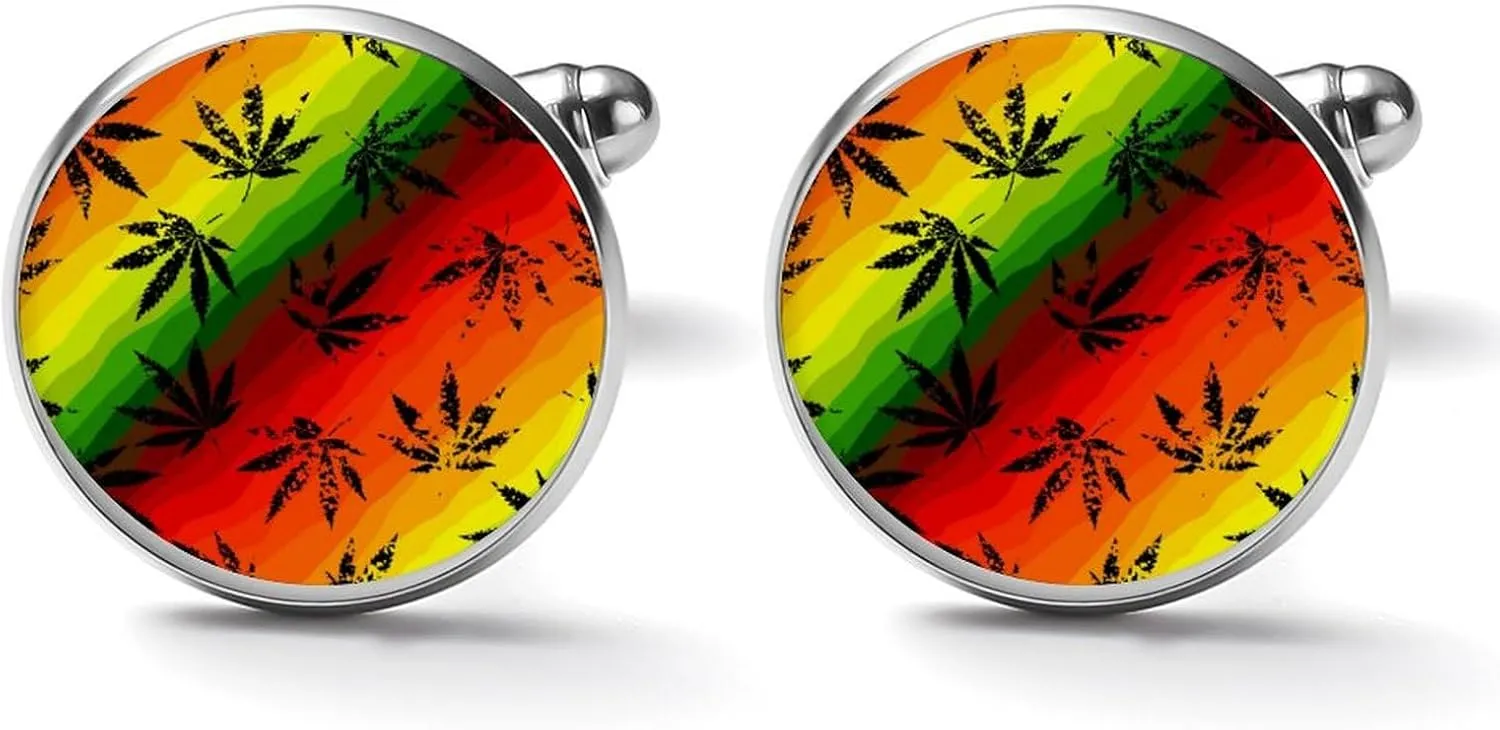 Mens Cufflinks, Tuxedo Shirt Cuff Links, Metal Cuff Links and Shirt Studs Gifts