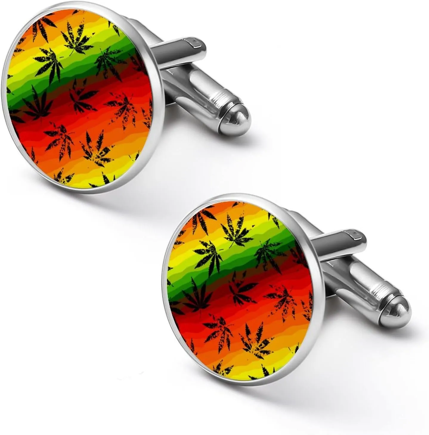 Mens Cufflinks, Tuxedo Shirt Cuff Links, Metal Cuff Links and Shirt Studs Gifts
