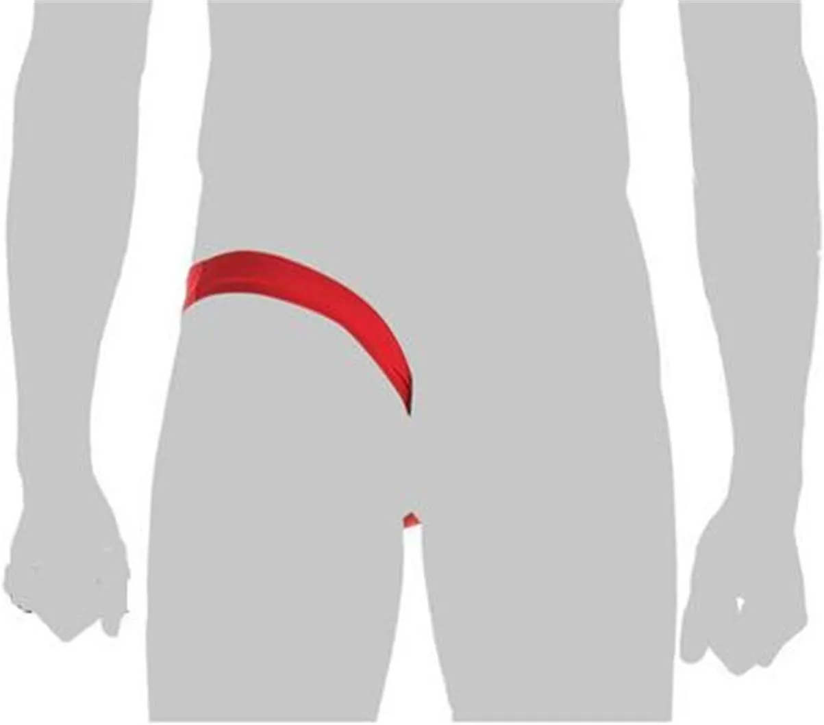 Men's Sexy One Side Underwear Ice Silk Jockstrap Low Waist Thongs G-String Bulge Pouch Briefs Breathable Bikini