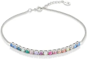 Milla Anklets for Women Waterproof - 14K Gold Plated Anklets and Sterling Silver Plated Ankle Bracelets for Women.
