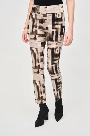 Millennium Abstract Print Pants