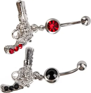 PartyKindom Chic Belly Ring Navel Nails Jewelry Small Belly Button Ring for Piercings Body Jewelry Unique Design