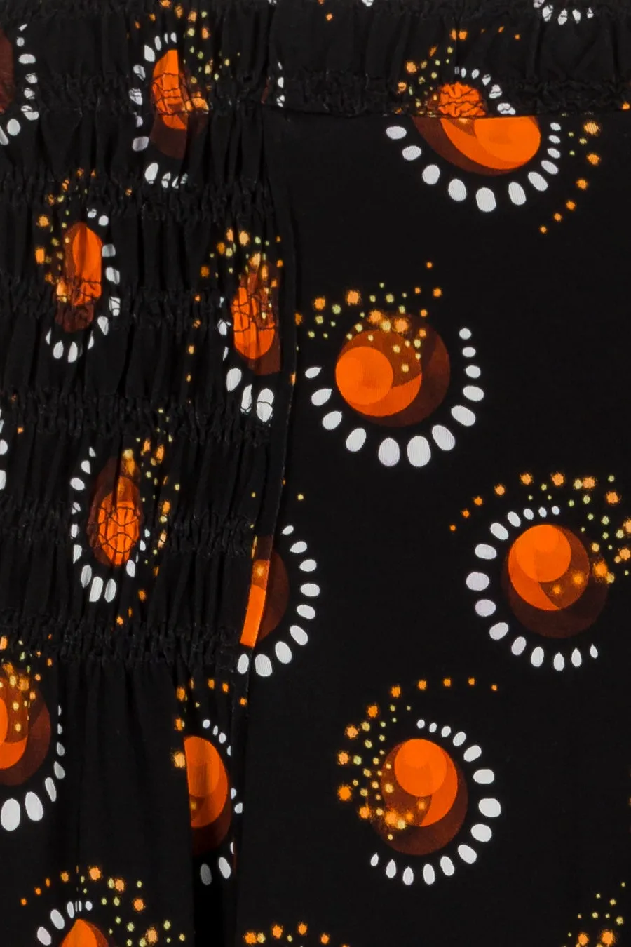 Printed jersey sarouel pants
