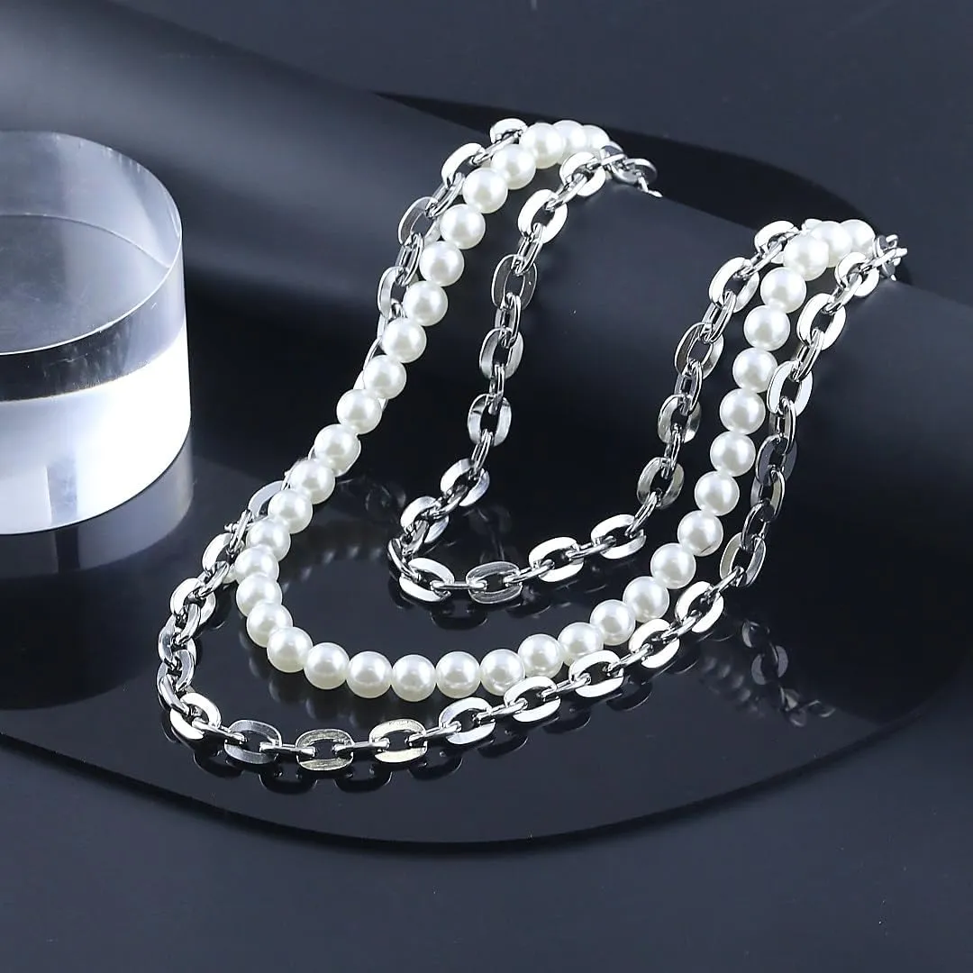 Punk Layered Pants Chain for Men Women, Silver Heart Cross Rivet Tassel Wallet Chains, Hip Hop Pocket Chains, Goth Jewelry Key Chain Wallet for Men