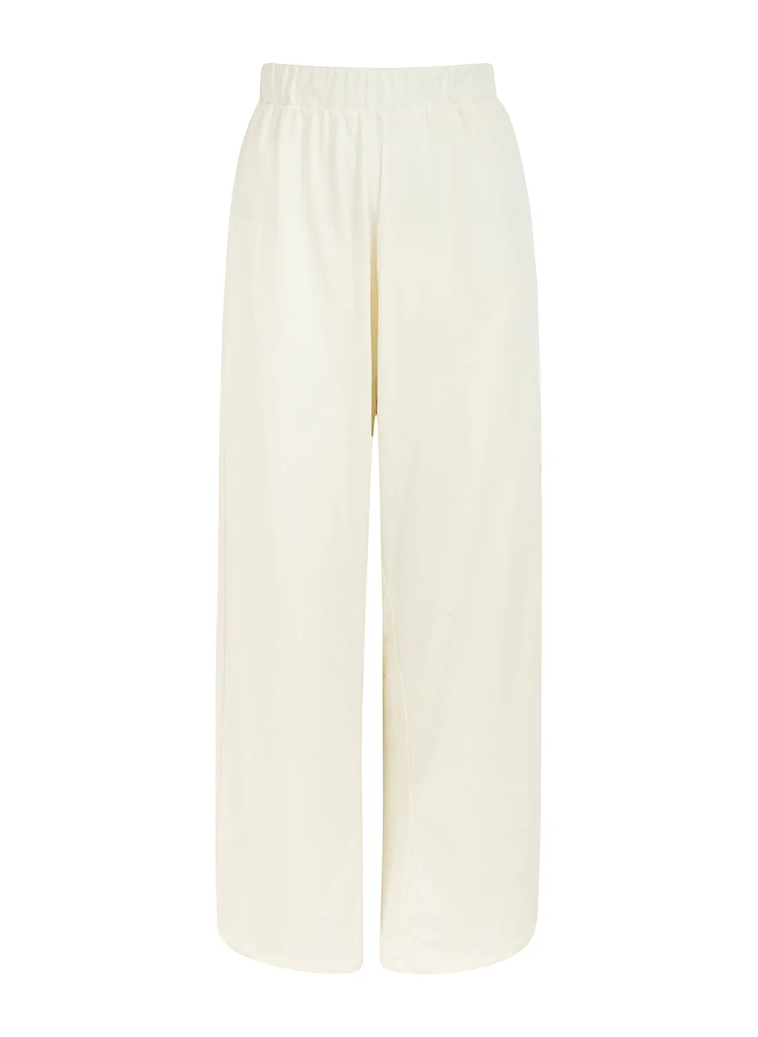 resort pants in ivory