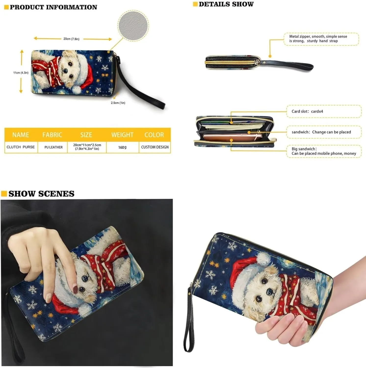 Rnyleeg Leather Crossbody Bags Hobo Shoulder Bag for Women Portable Handbag with 2 PCS Adjustable Strap Matching Small Wallet