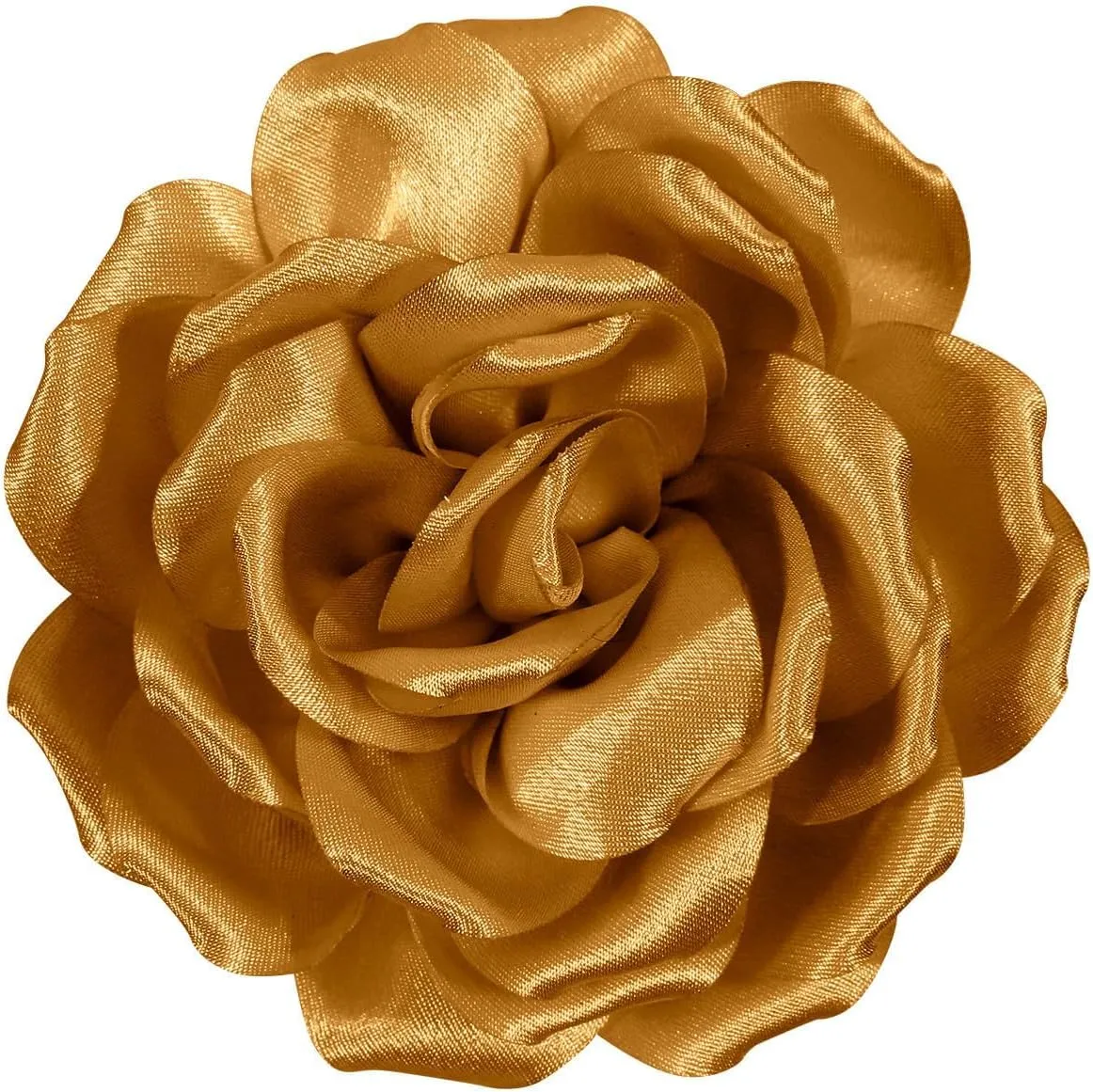 Rose Flower Brooch and Pin | Elegant Hair Clip and Accessory for Women's Dress