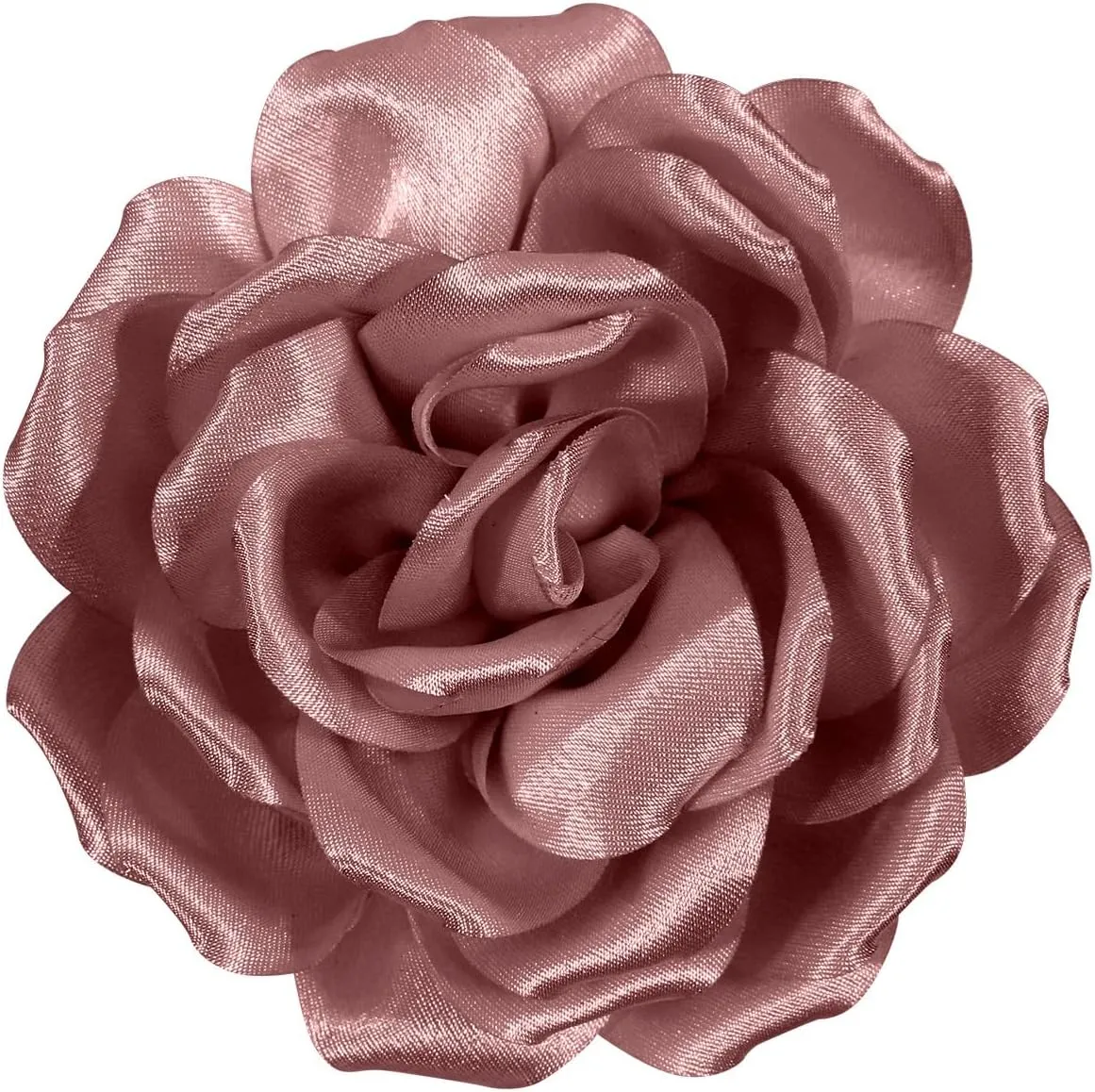 Rose Flower Brooch and Pin | Elegant Hair Clip and Accessory for Women's Dress