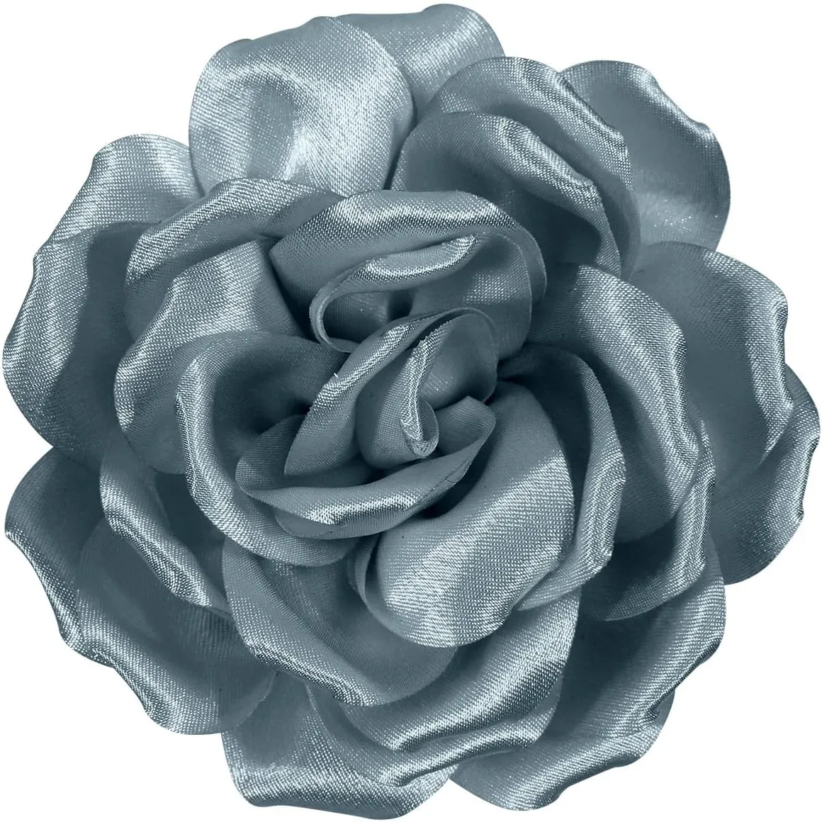 Rose Flower Brooch and Pin | Elegant Hair Clip and Accessory for Women's Dress
