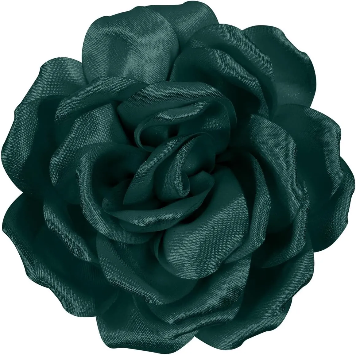 Rose Flower Brooch and Pin | Elegant Hair Clip and Accessory for Women's Dress