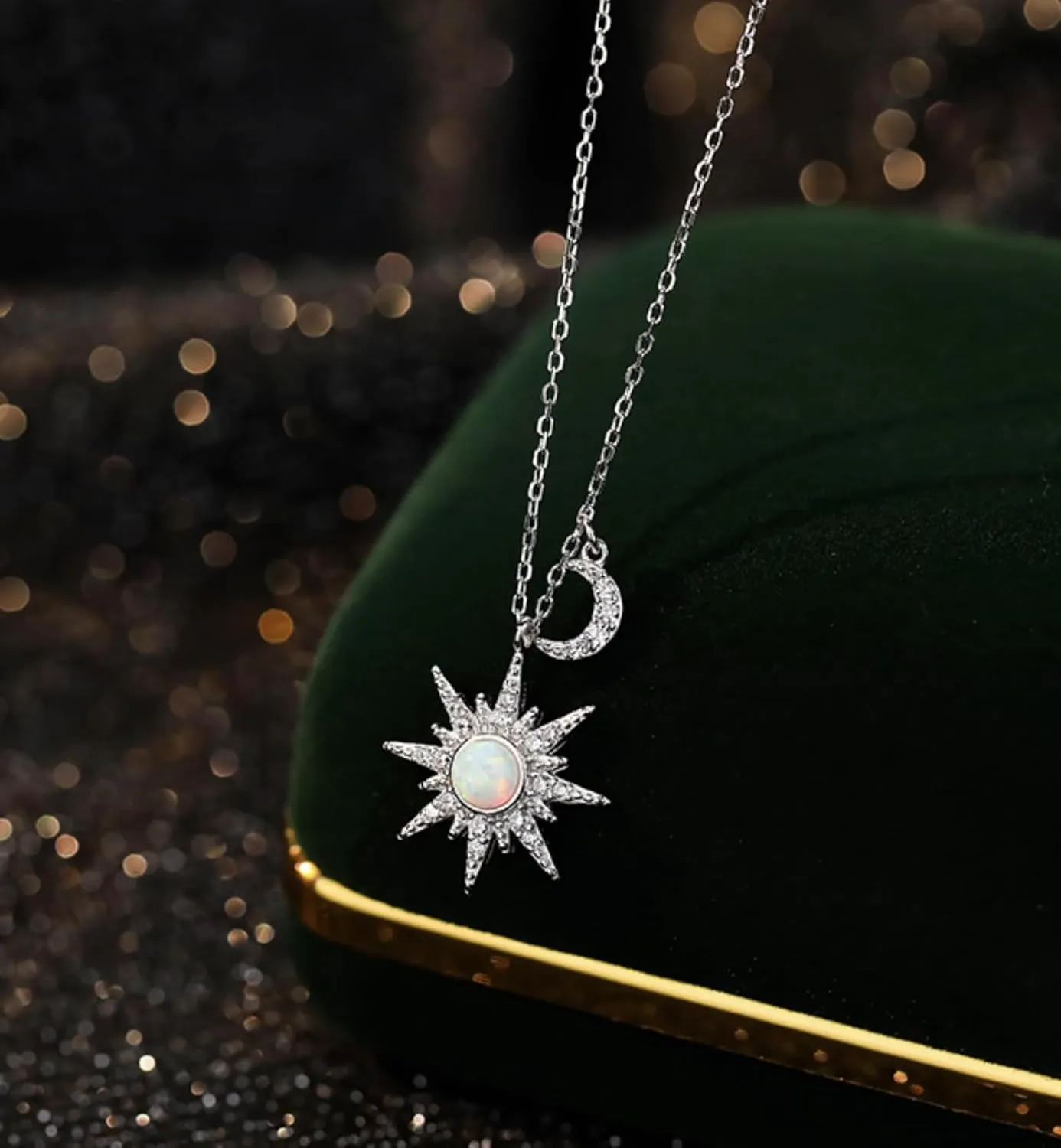 S925 Sterling Silver Simple Classic Pendant Necklace | Dainty Silver Cubic Zirconia Choker Necklace | Unique Design Sterling Silver Pendant Necklace Fashion Jewelry Gift for Women & Teen Girls