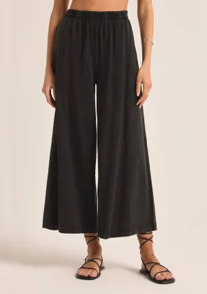 Scout Jersey Flare Pant - Black