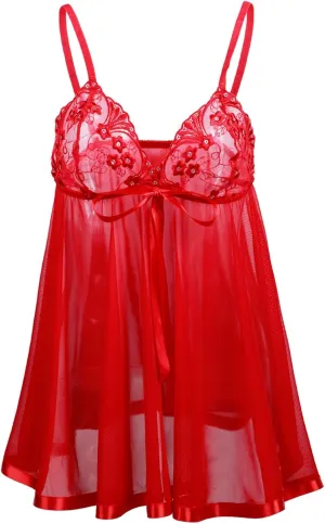 Sexy Lingerie for Women V Neck Panty Bra Two Piece Sheer Bralette Super Stretchy Pajamas Lingerie