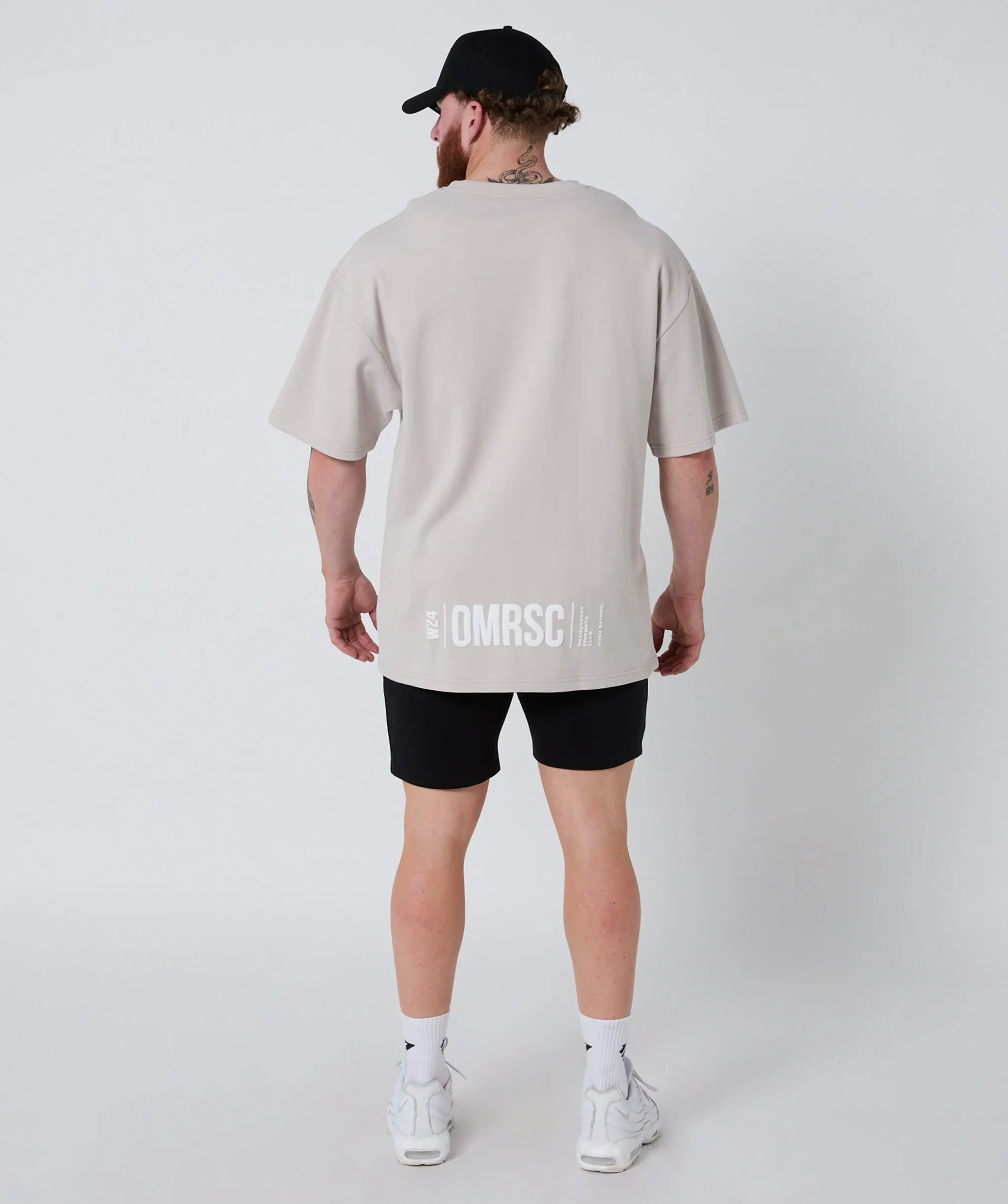 Strength Club Heavyweight Tee Mushroom