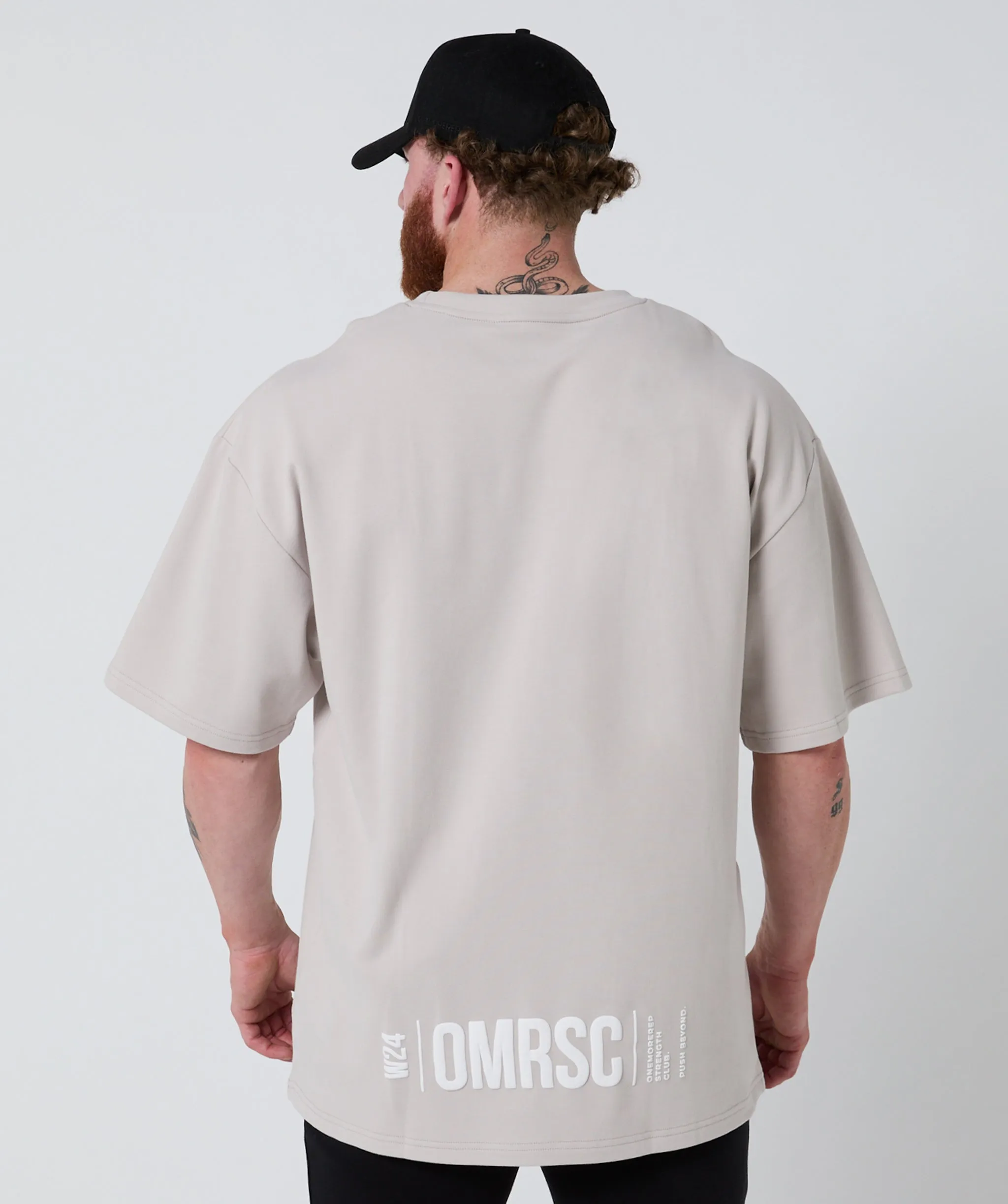Strength Club Heavyweight Tee Mushroom