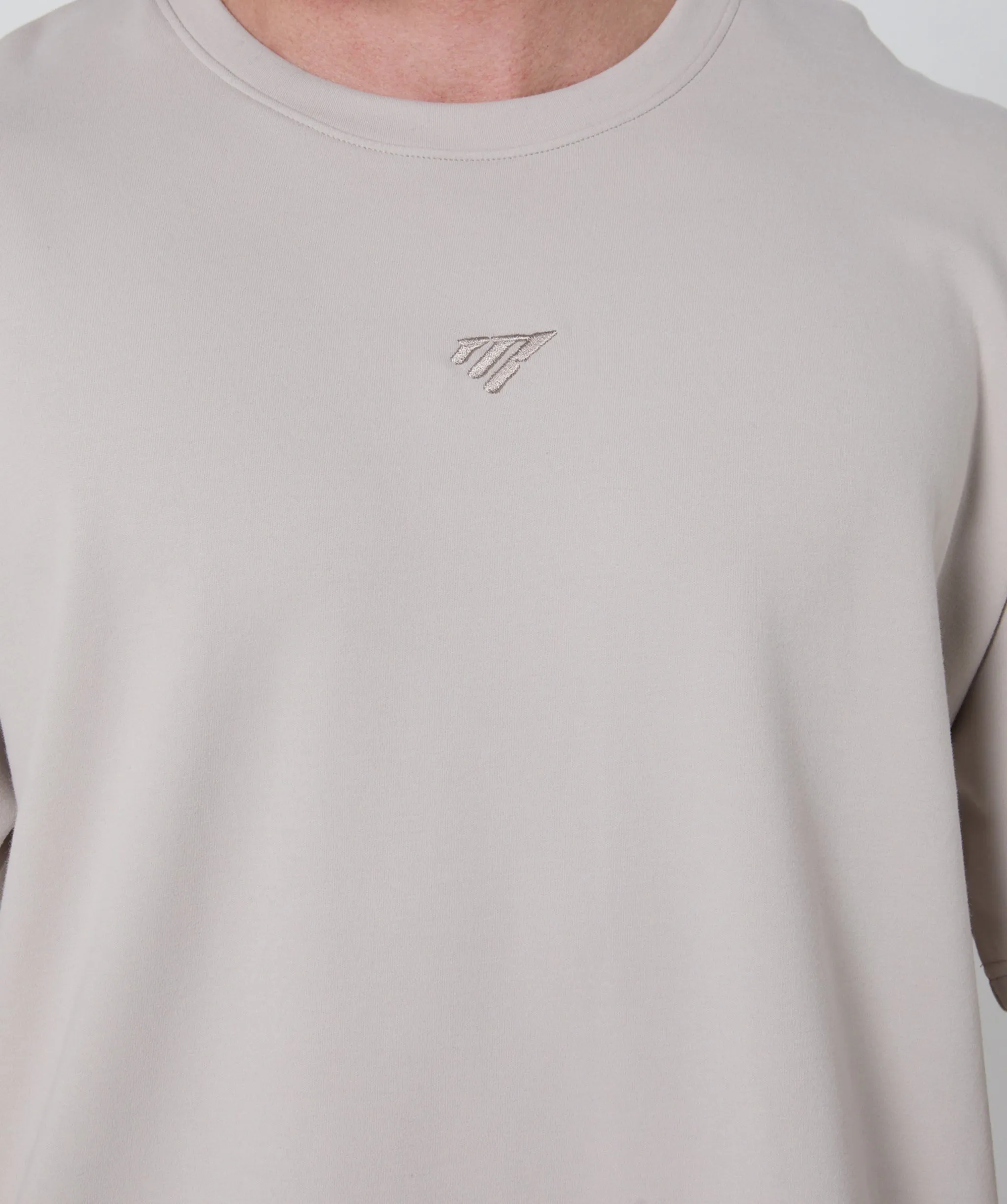 Strength Club Heavyweight Tee Mushroom