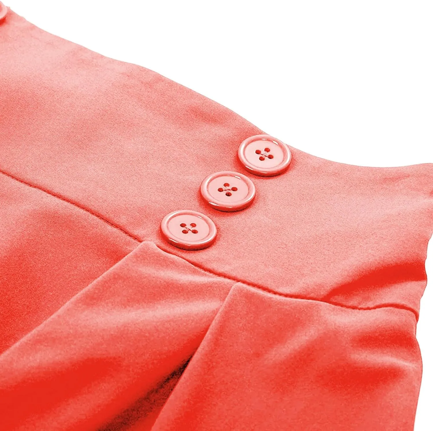 Summer Skirts for Women 2025 Vacation Button Down High Rise Flowy Swing Ruched Flowy Baggy Comfort Skirt
