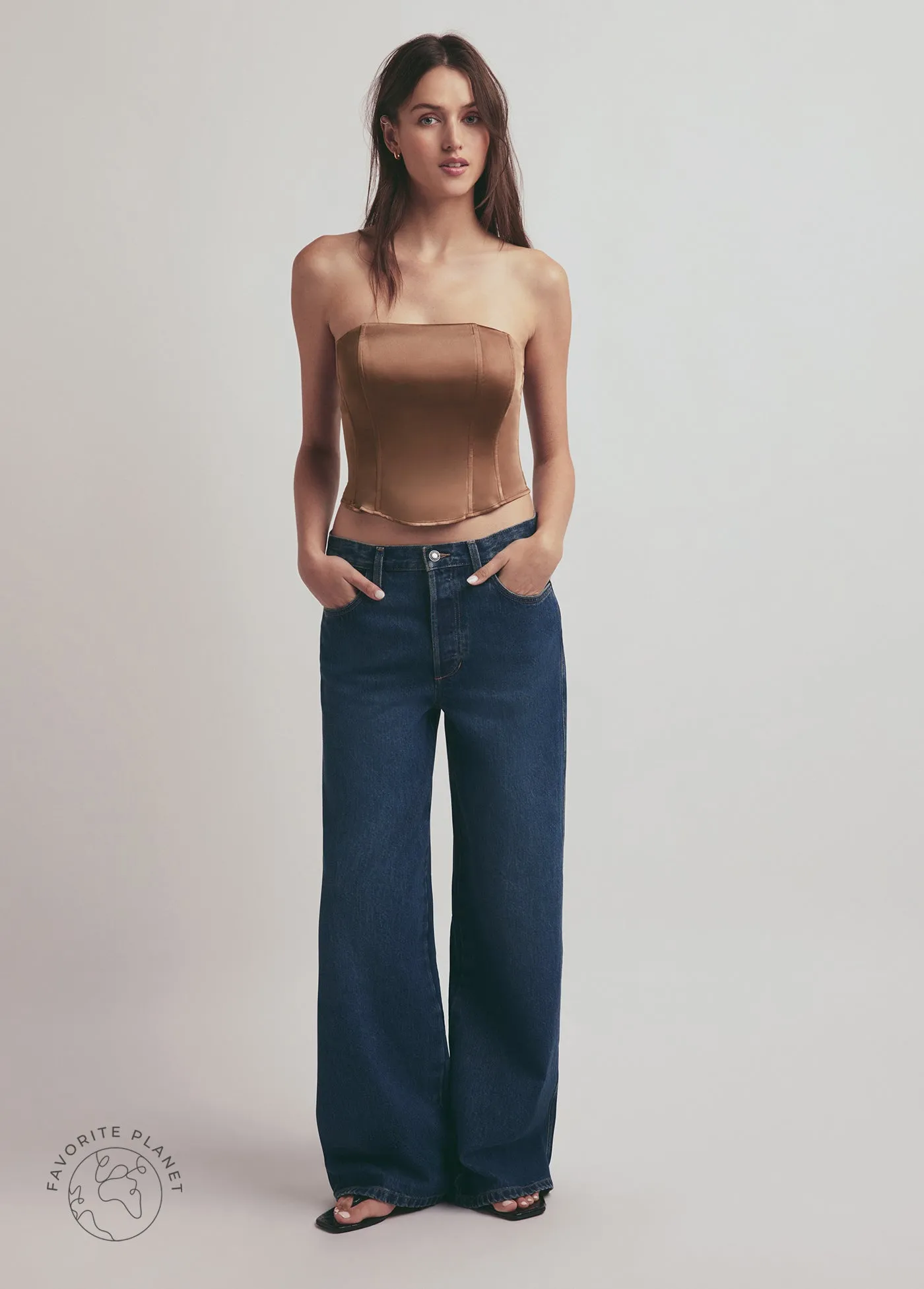 THE OLLIE LOW RISE ULTIMATE BAGGY WIDE LEG