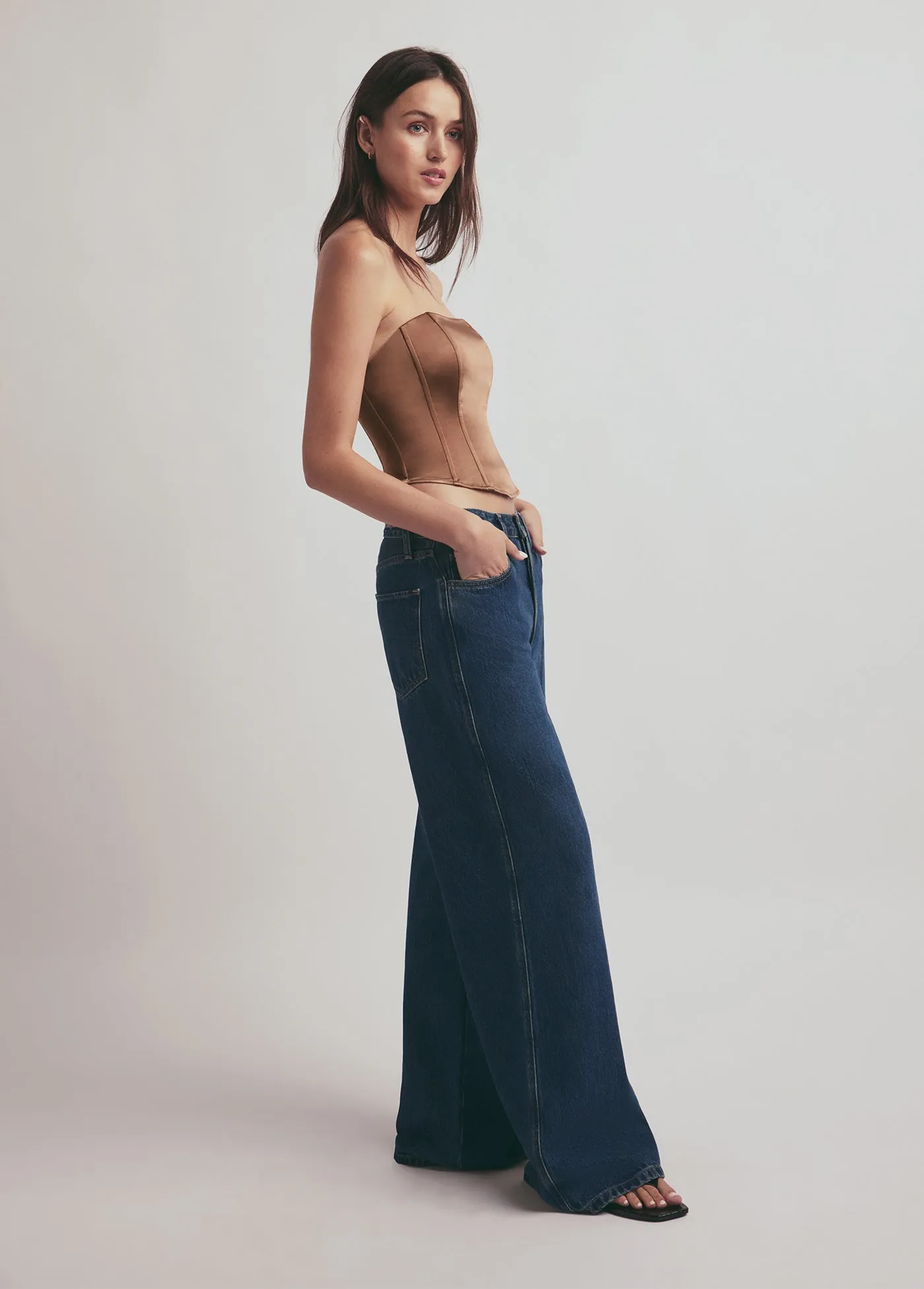 THE OLLIE LOW RISE ULTIMATE BAGGY WIDE LEG