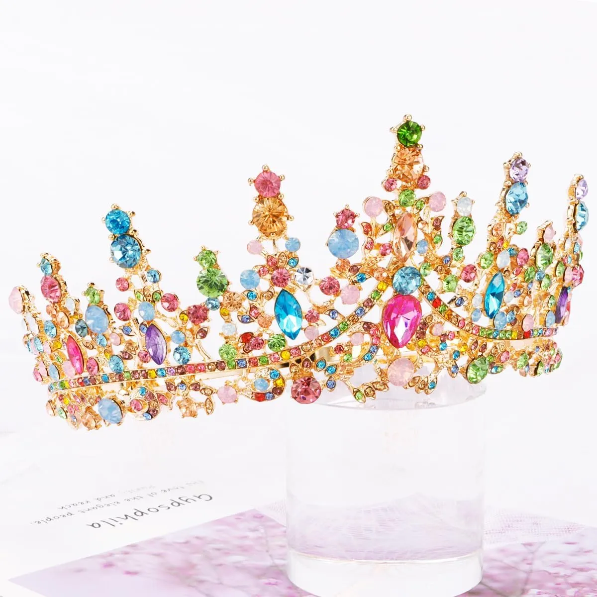 TOBATOBA Tiaras and Crowns for Women