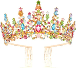 TOBATOBA Tiaras and Crowns for Women