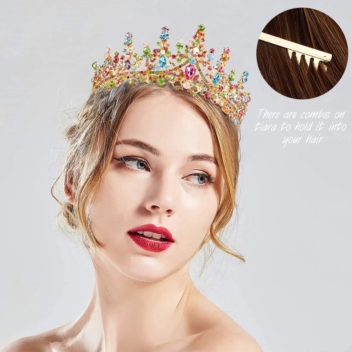 TOBATOBA Tiaras and Crowns for Women