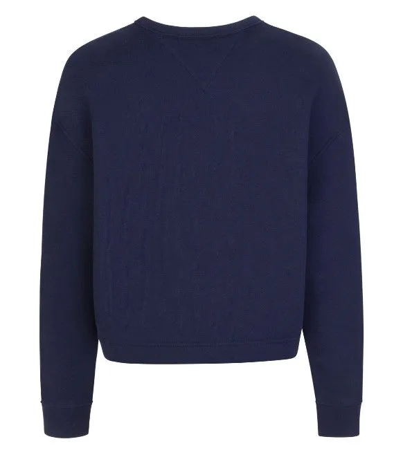 Tommy Hilfiger Jeans Ladies Cropped Sweatshirt
