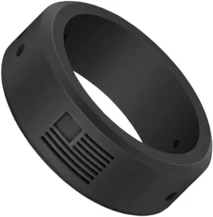 Tuff Rings Solid Silicone Ring Breathable Rubber Wedding Rings for Men, Lifetime Coverage, Unique Design, Comfort Fit Ring