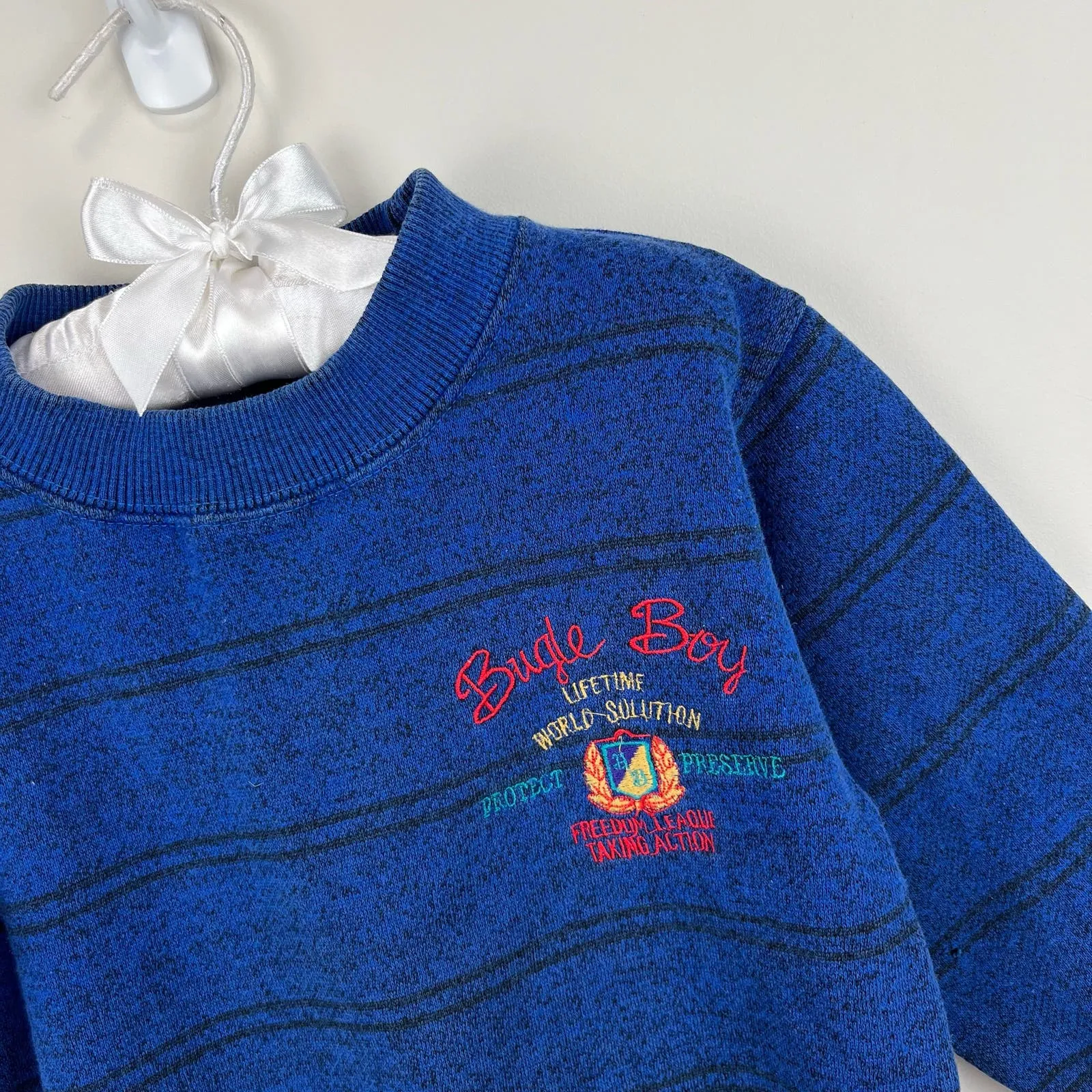 Vintage 90s Bugle Boy Freedom League Sweatshirt