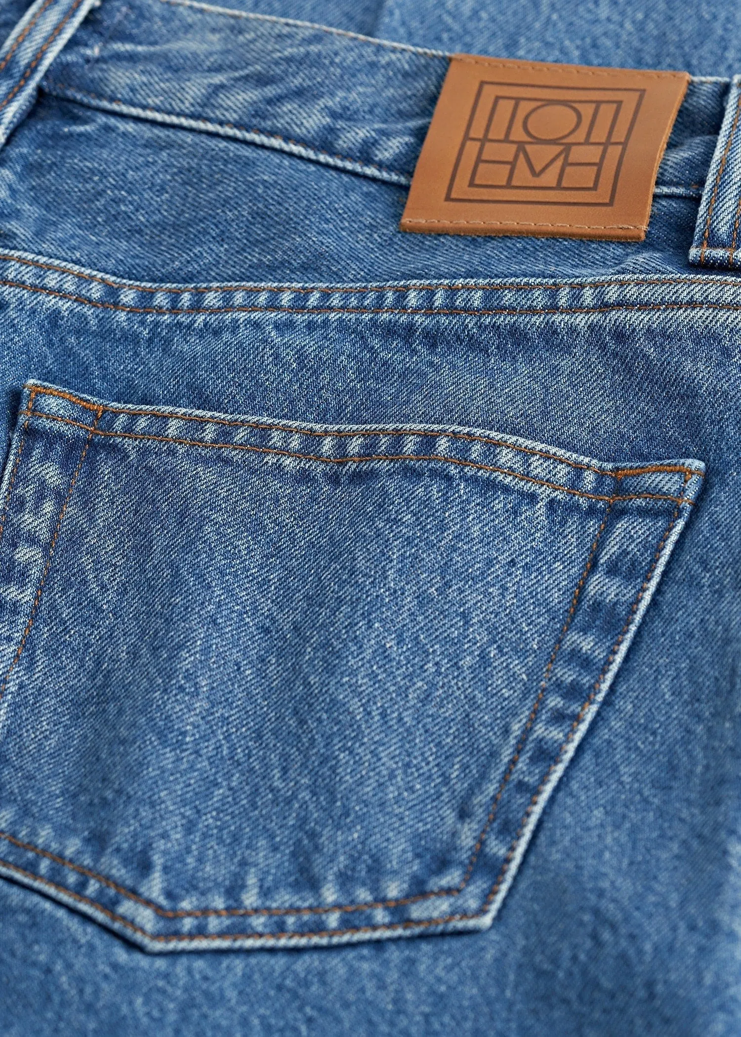 Wide Leg Denim in Vibrant Blue