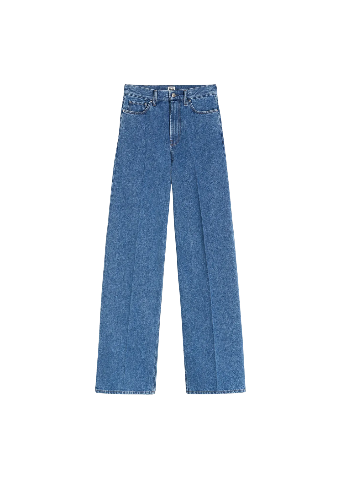 Wide Leg Denim in Vibrant Blue