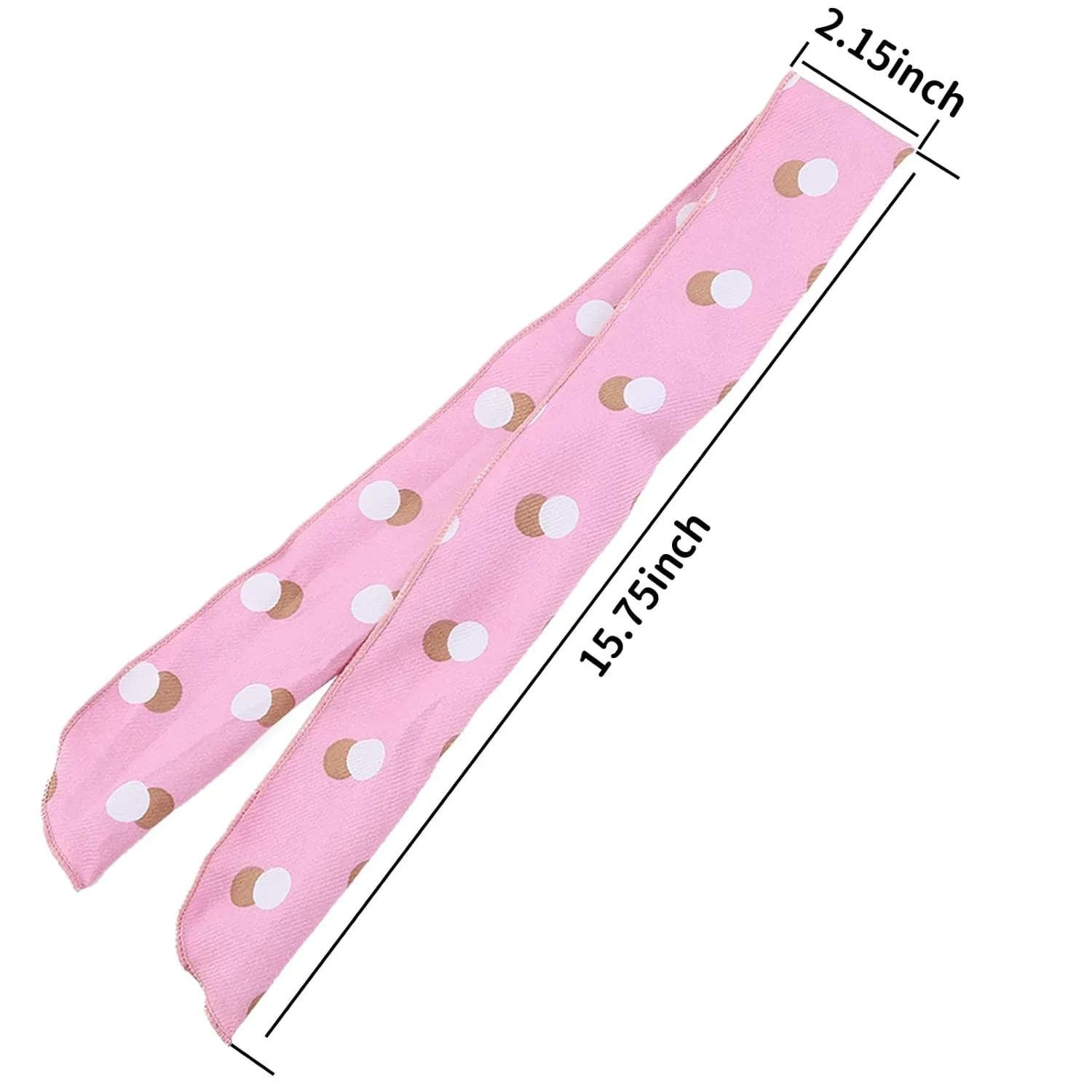 Wire Headbands for Women - Dot Twist Bow, Bunny Ears Headband, Fashion Wire Headwraps for Hair Bands, Holders & Accessories for Workout, Yoga, Running - Pack of 8