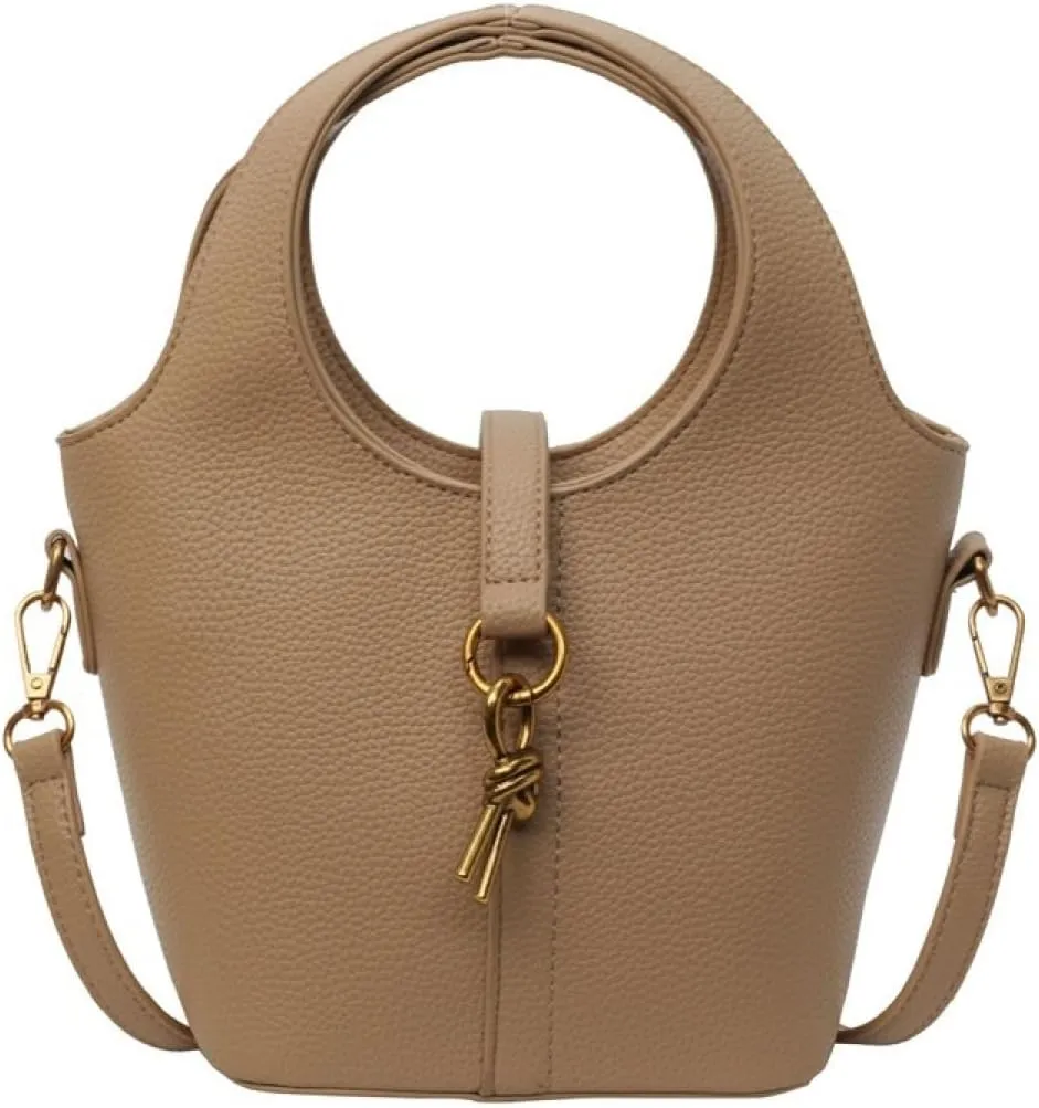 Women Bucket Bags Leather Hobo Bag Fashion Shoulder Crossbody Vintage Tote Small Handabg Purse