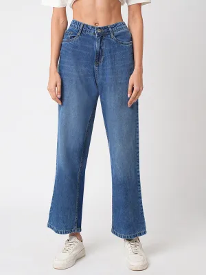 Women High-Rise Wide Leg Jeans
