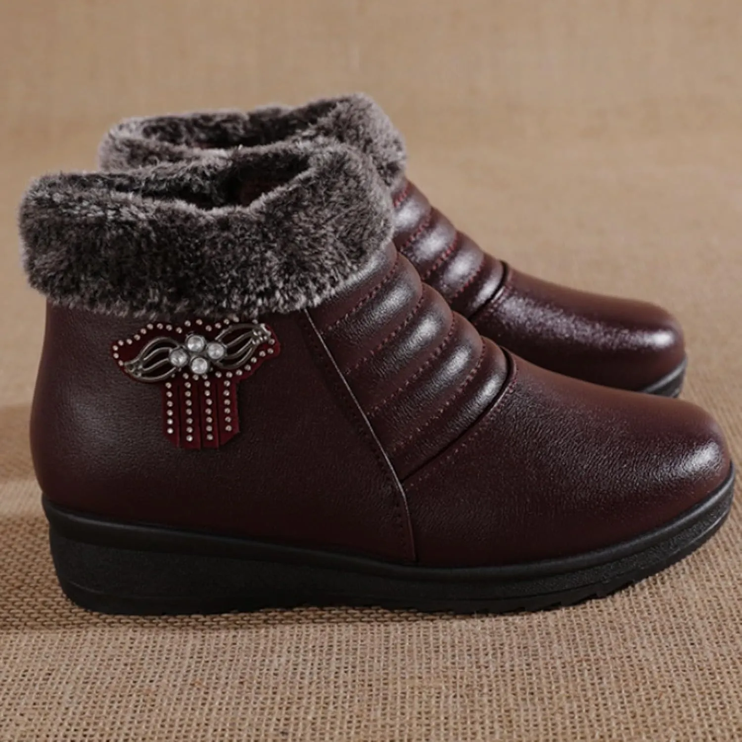 Womens Black Ankle Boots Fashion Boots for Women Fashion Boots for Women 2024 Trendy Fall Womans Winter Women'S Ankle Boots & Booties Flat White Ankle Boots No Heel