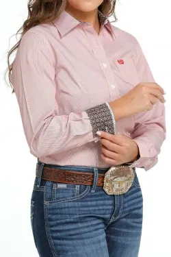 Women's Cinch TENCEL MIRCO STRIPE BUTTON-DOWN WESTERN SHIRT