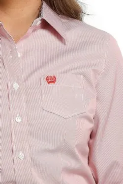 Women's Cinch TENCEL MIRCO STRIPE BUTTON-DOWN WESTERN SHIRT