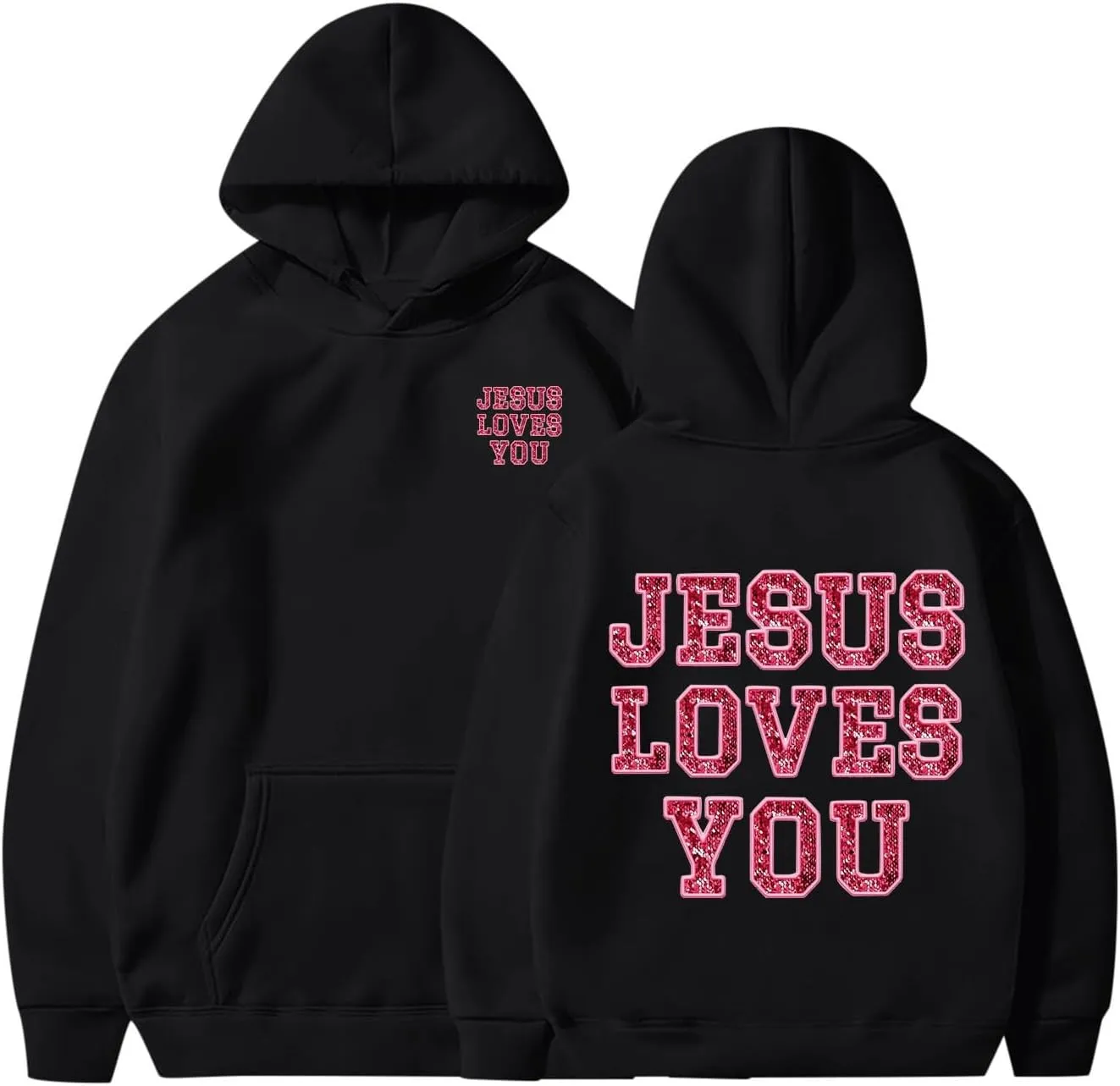 Women'S Fashion Hoodies & Sweatshirts Long Sleeve Drawstring Hoodies Print Oversized Fall Tops Heavy Sweatpants