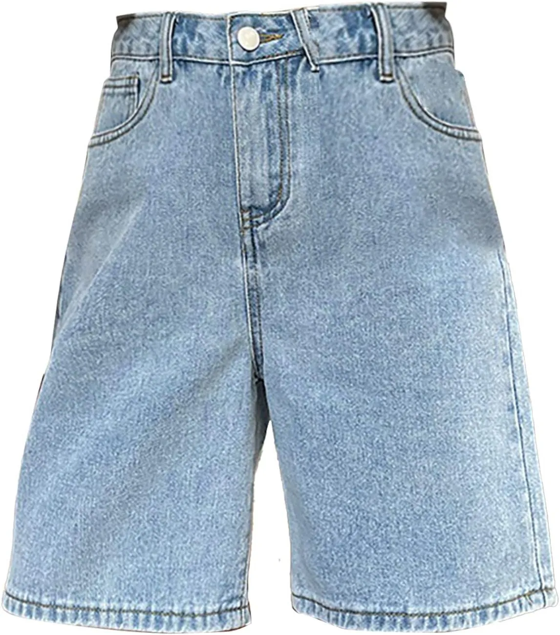Womens Jean Shorts High Waisted Summer 2025 Stretch Cropped Bermuda Shorts Trendy Casual Denim Shorts Loose Fit Jorts