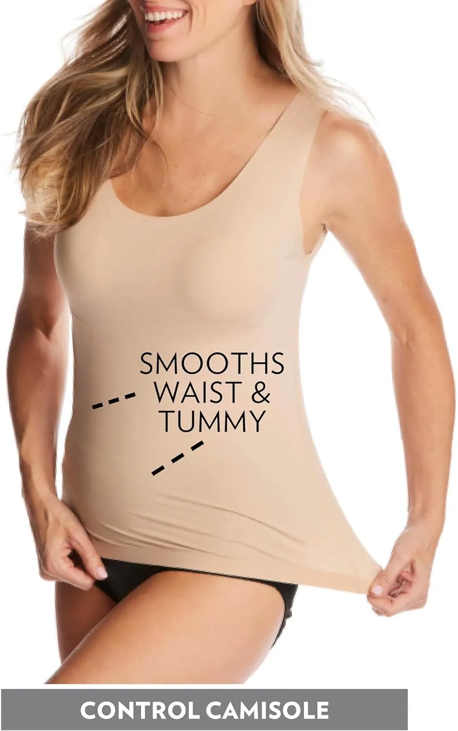 Women's Plus Size Invisible Shaper Light Control Camisole