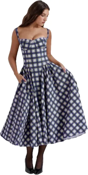 Womens Summer Maxi Dress Boho Floral Beach Flowy Long Dresses, Front Vintage Floral Print Casual Loose Flowy Maxi Dress